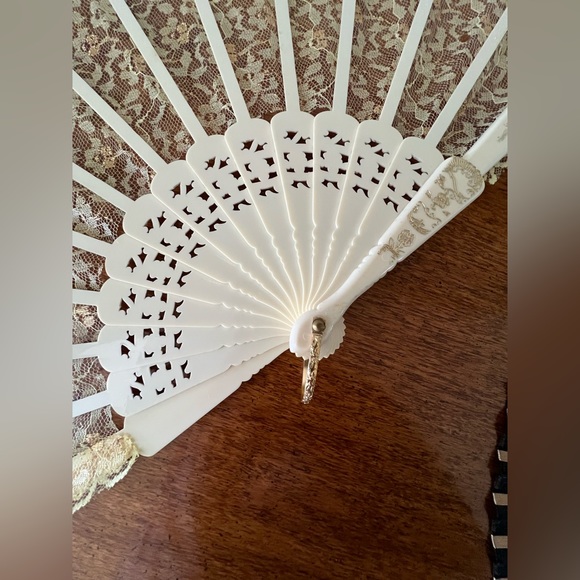 🪭Five 1970s Handheld Fans | WAYANG KULIT | Japanese/Taiwanese/Oriental Vintage - Picture 5 of 17